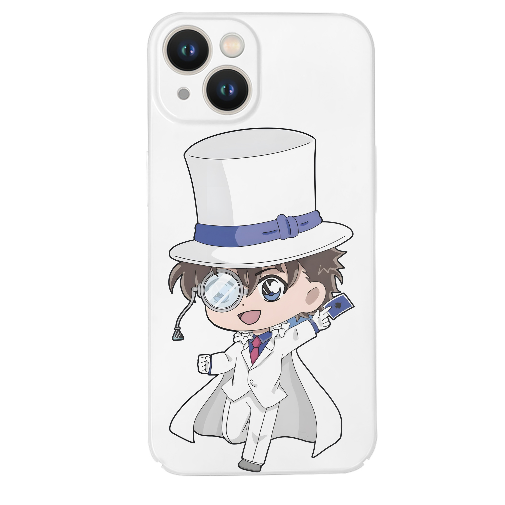 （画像用） 名探偵コナン くろば かいと Detective Conan Kuroba Kaito 【iPhone 14シリーズ対応】ハードケース